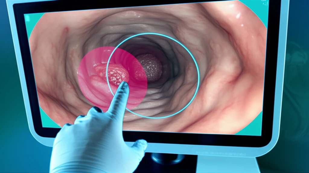 AI 기반 내시경 실시간 진단 보조 화면