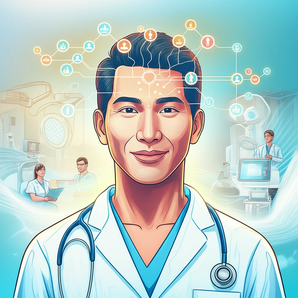 2025년 종합검진 병원 선택의 핵심 기준을 나타내는 이미지