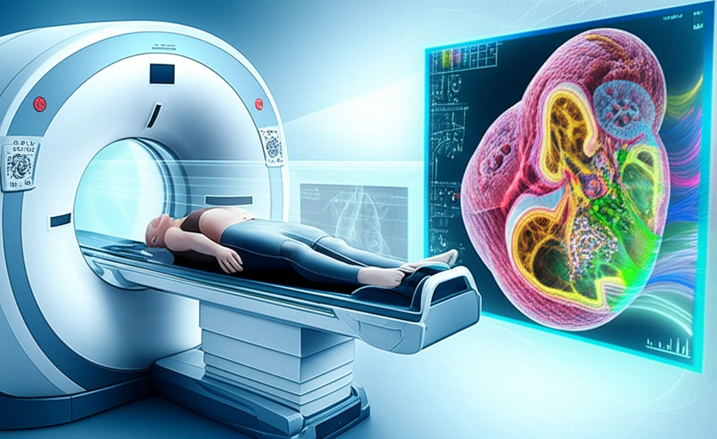 광자 계수 CT의 원리 및 AI 재구성 과정 이미지